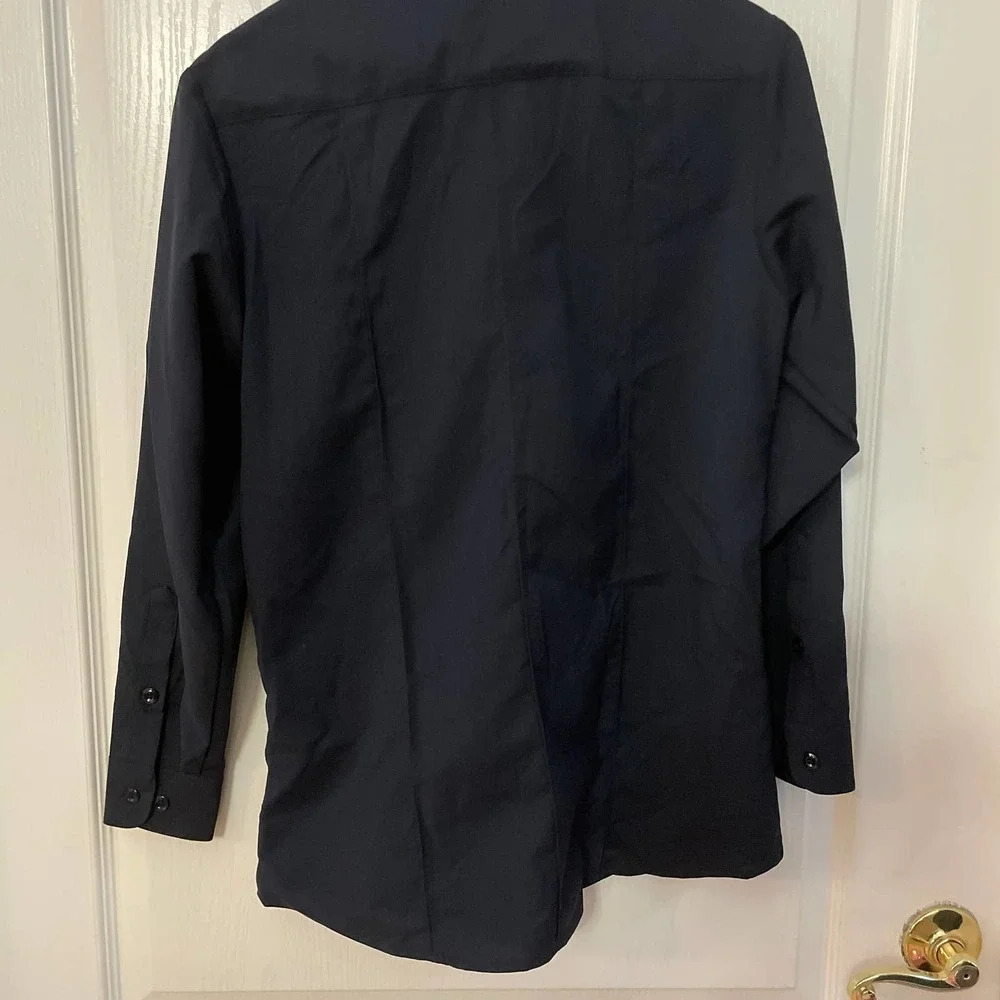 Blauer Dark Navy Uniform Shirt Men’s Size 32R NWT - Picture 5 of 6